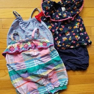 Baby Gap romper bundle